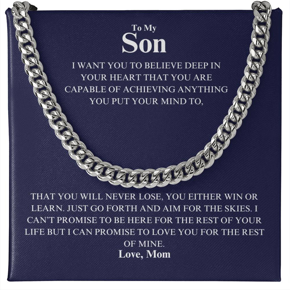 Son - Hugs - Cuban Link Chain