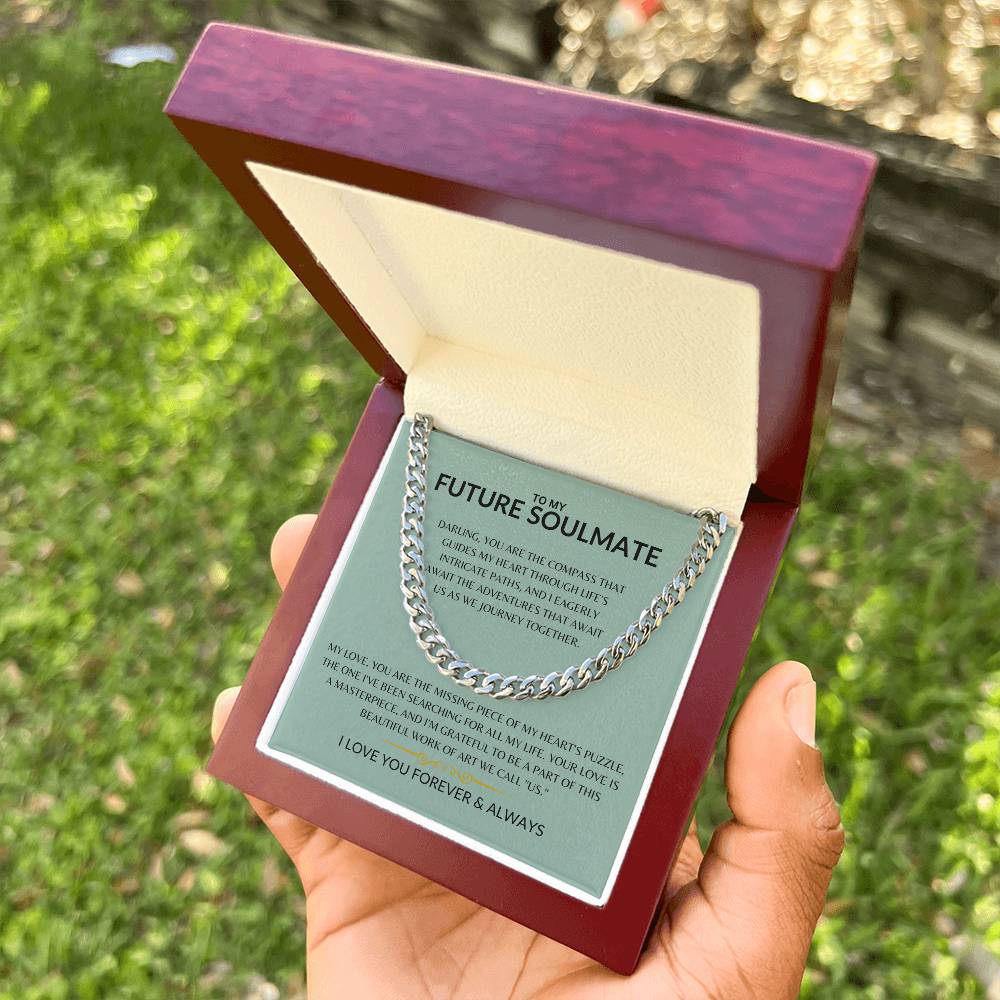 To My Future Husband - My Darling Soulmate - Cuban Link Chain