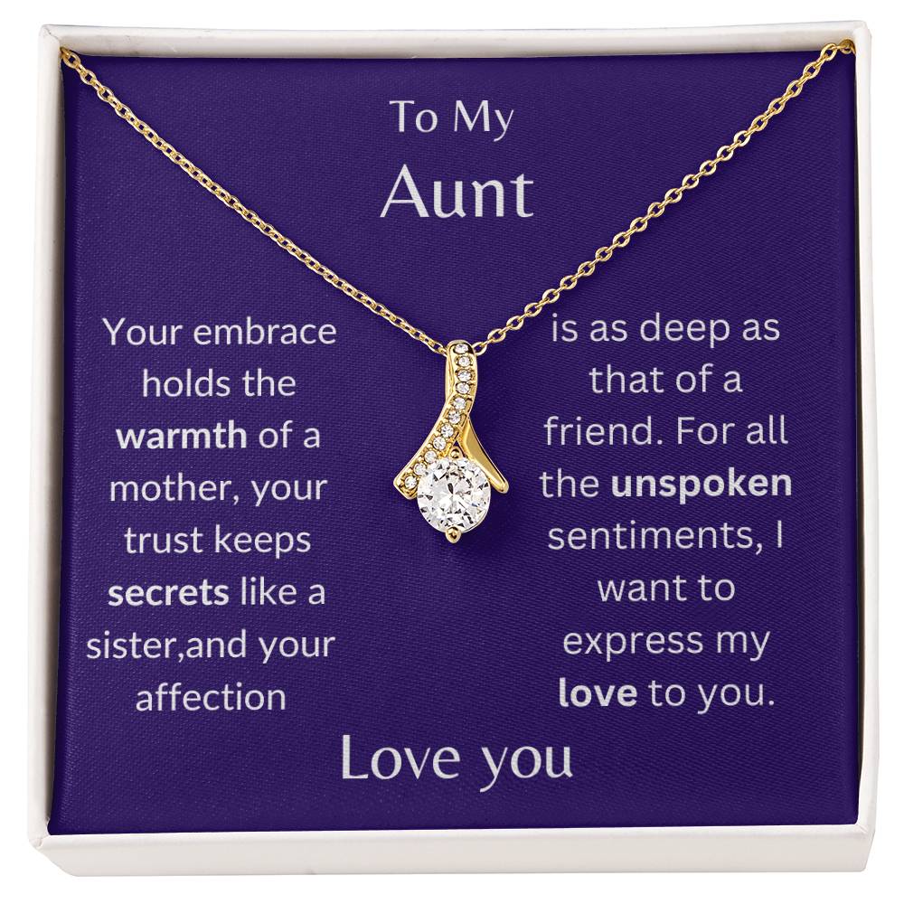 Your Embrace Holds Me - Alluring Necklace