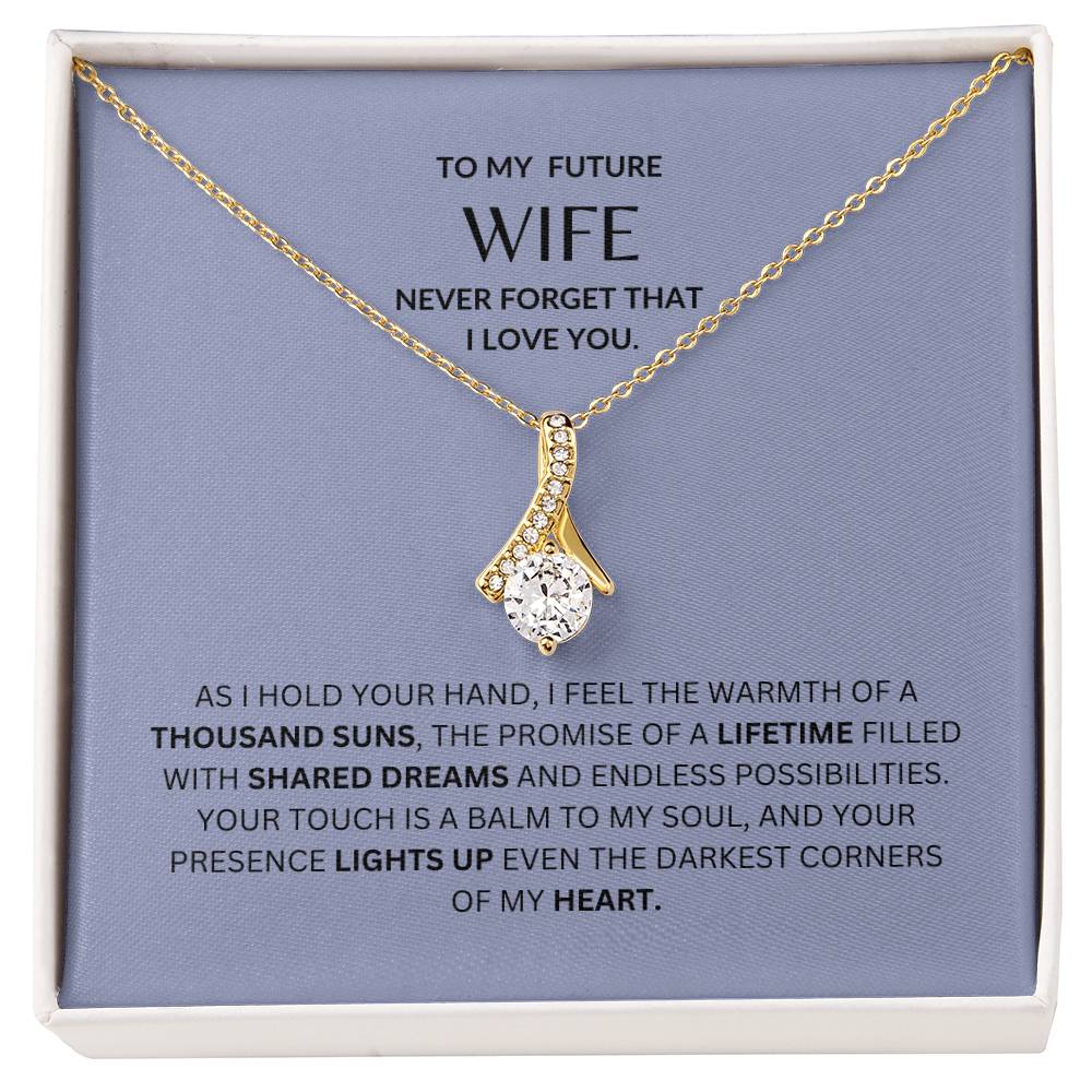 To My Future Wife - Alluring Beauty Necklace