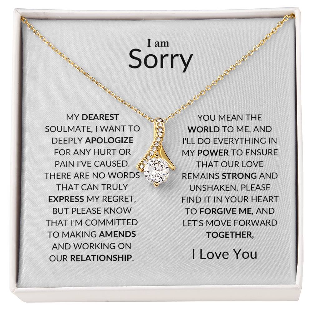 To My Girlfriend - I Am Very Sorry - Love Knot