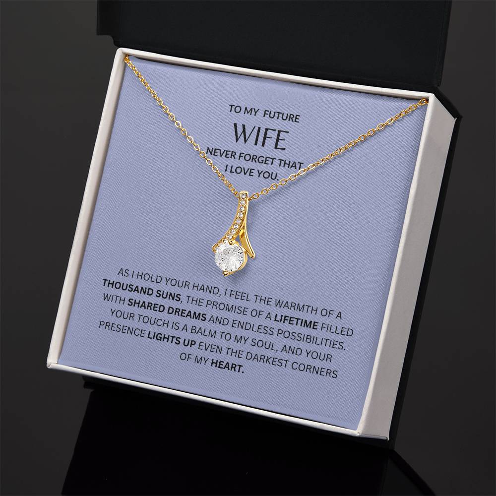 To My Future Wife - Alluring Beauty Necklace