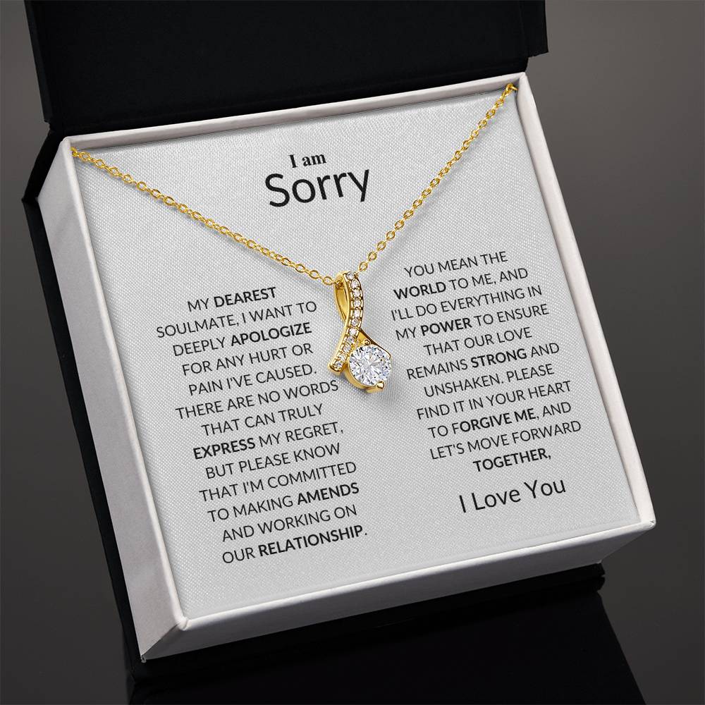 To My Girlfriend - I Am Very Sorry - Love Knot