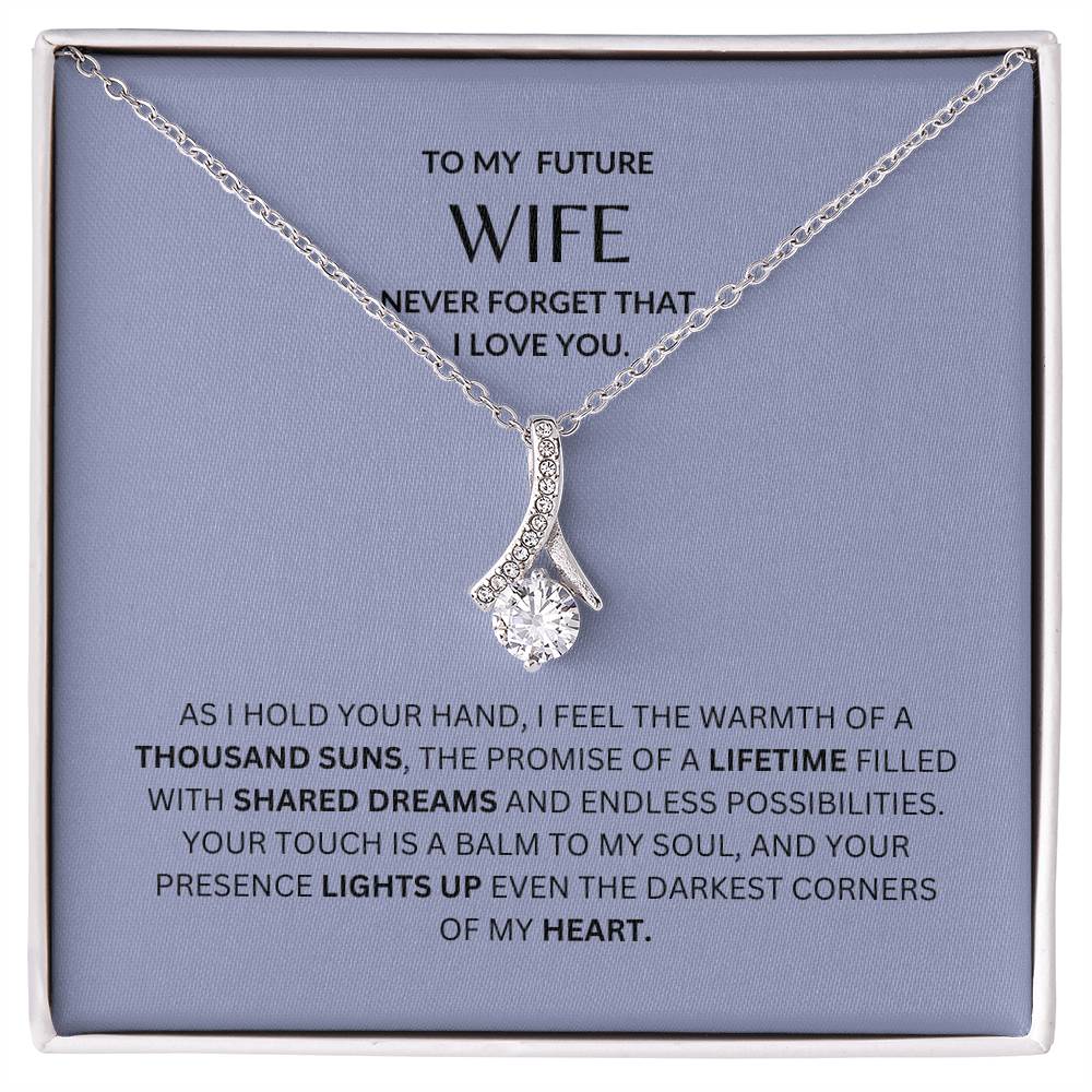 To My Future Wife - Alluring Beauty Necklace