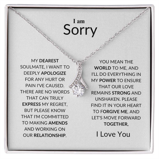 To My Girlfriend - I Am Very Sorry - Love Knot