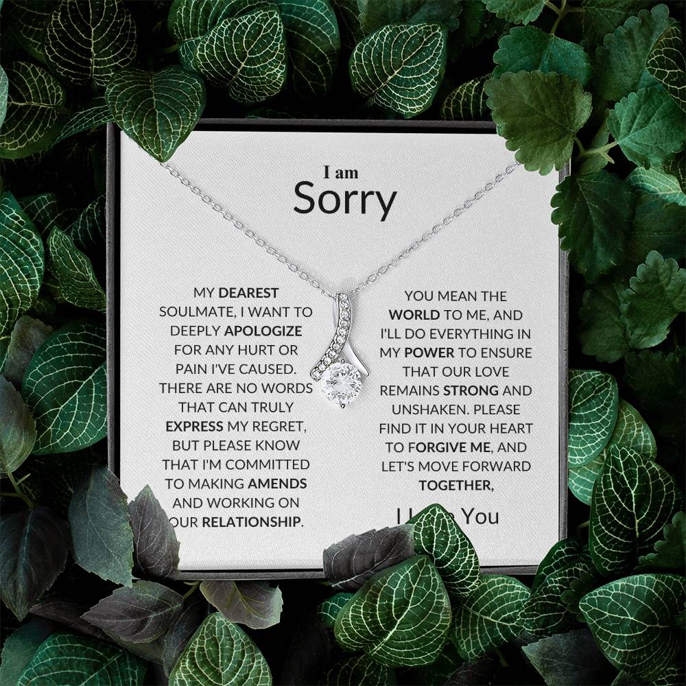 To My Girlfriend - I Am Very Sorry - Love Knot