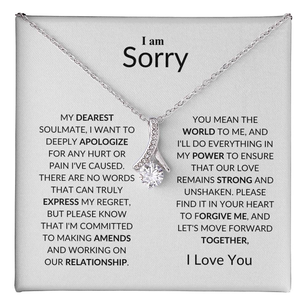 To My Girlfriend - I Am Very Sorry - Love Knot