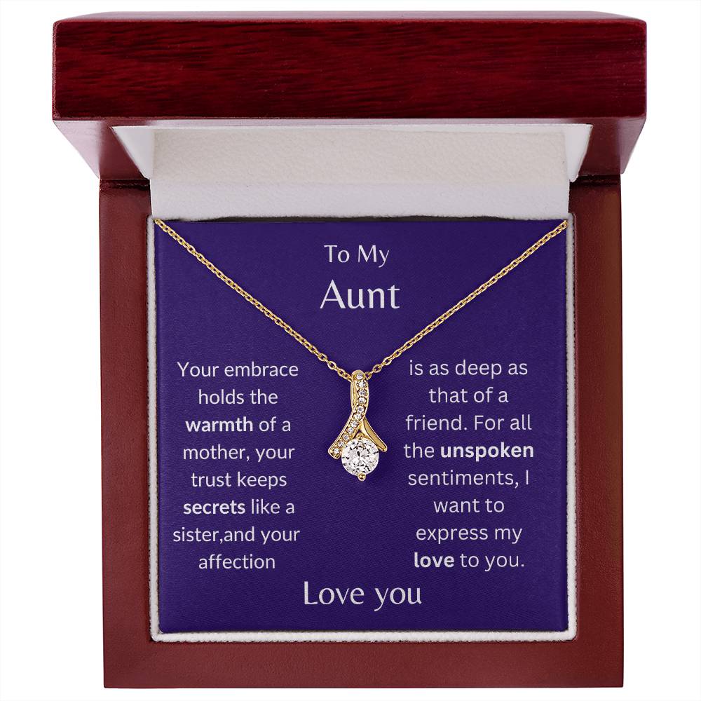 Your Embrace Holds Me - Alluring Necklace