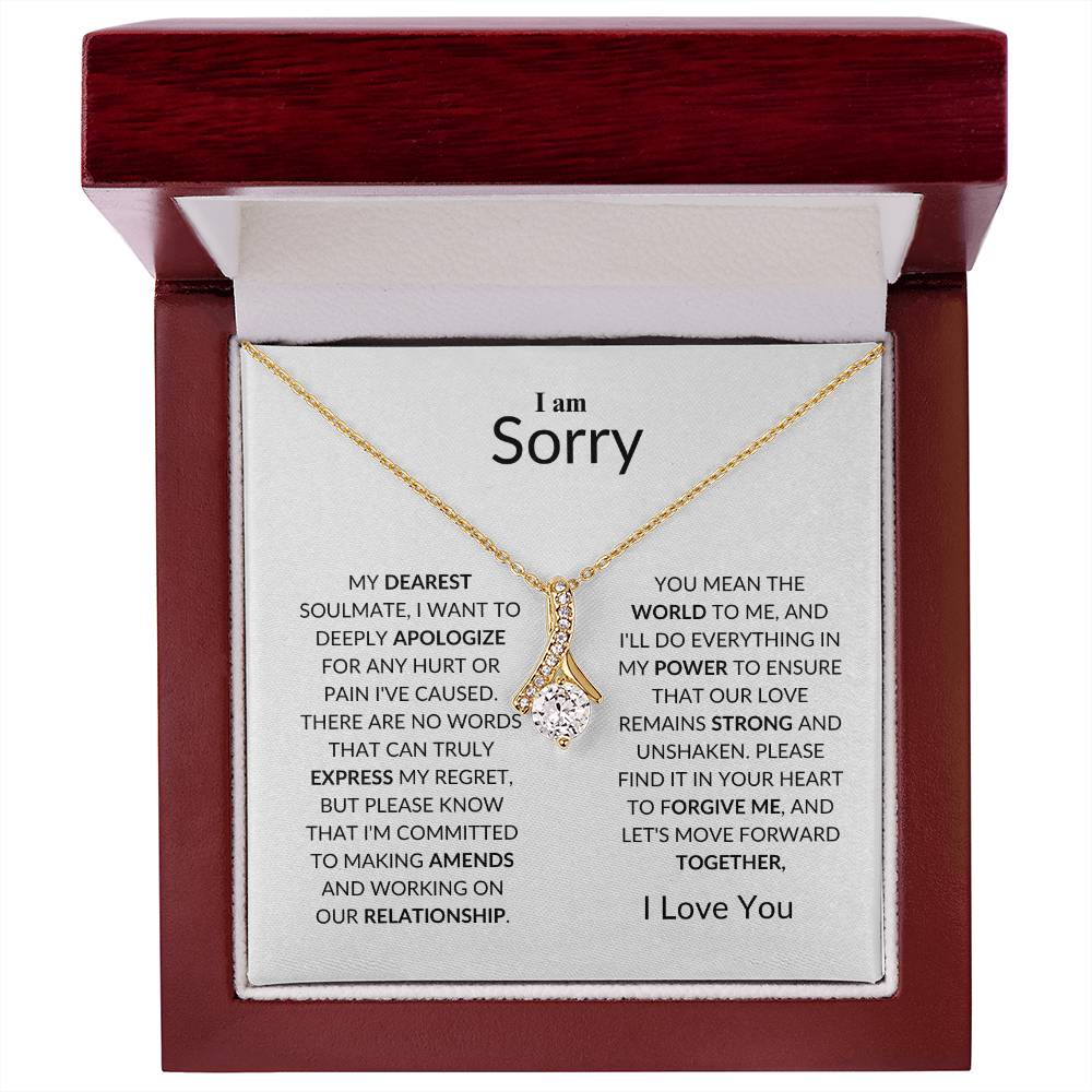 To My Girlfriend - I Am Very Sorry - Love Knot