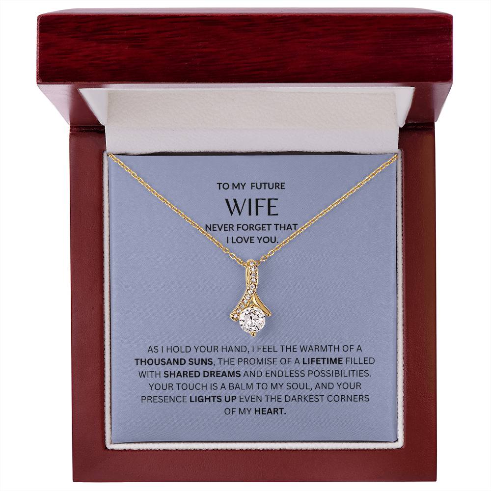 To My Future Wife - Alluring Beauty Necklace