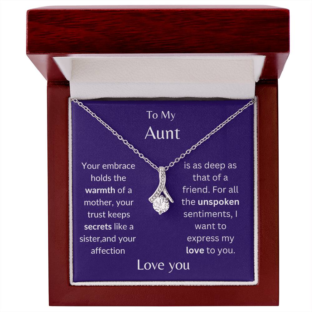 Your Embrace Holds Me - Alluring Necklace