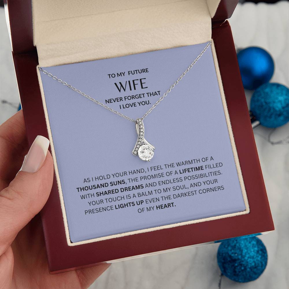 To My Future Wife - Alluring Beauty Necklace