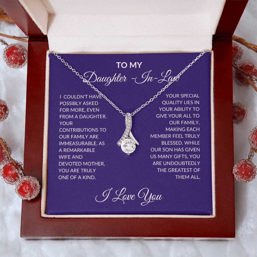 Daughter-In-Law - Outstanding Woman- Alluring Necklace