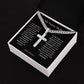 To My Future Husband -Personalized Steel Cross Necklace