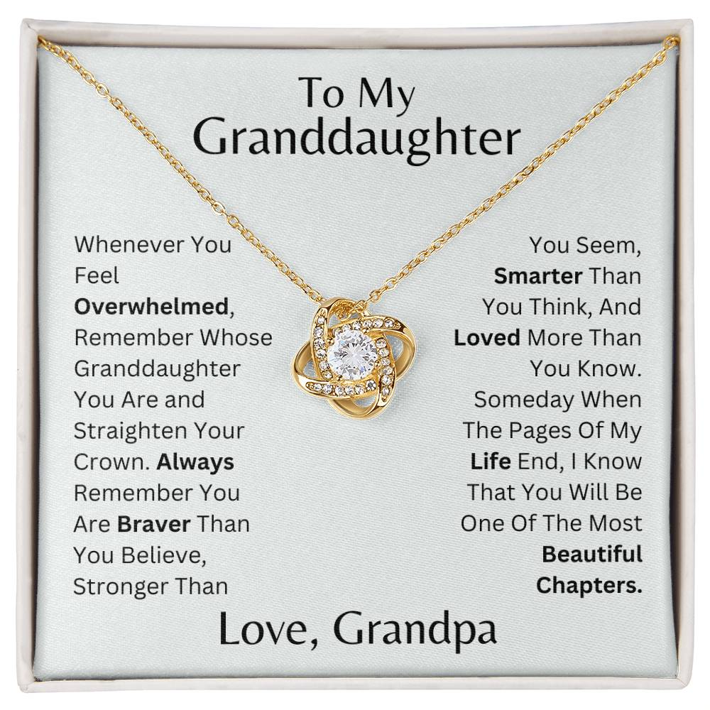 To my Granddaughter-You are Smarter