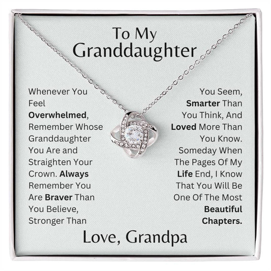 To my Granddaughter-You are Smarter