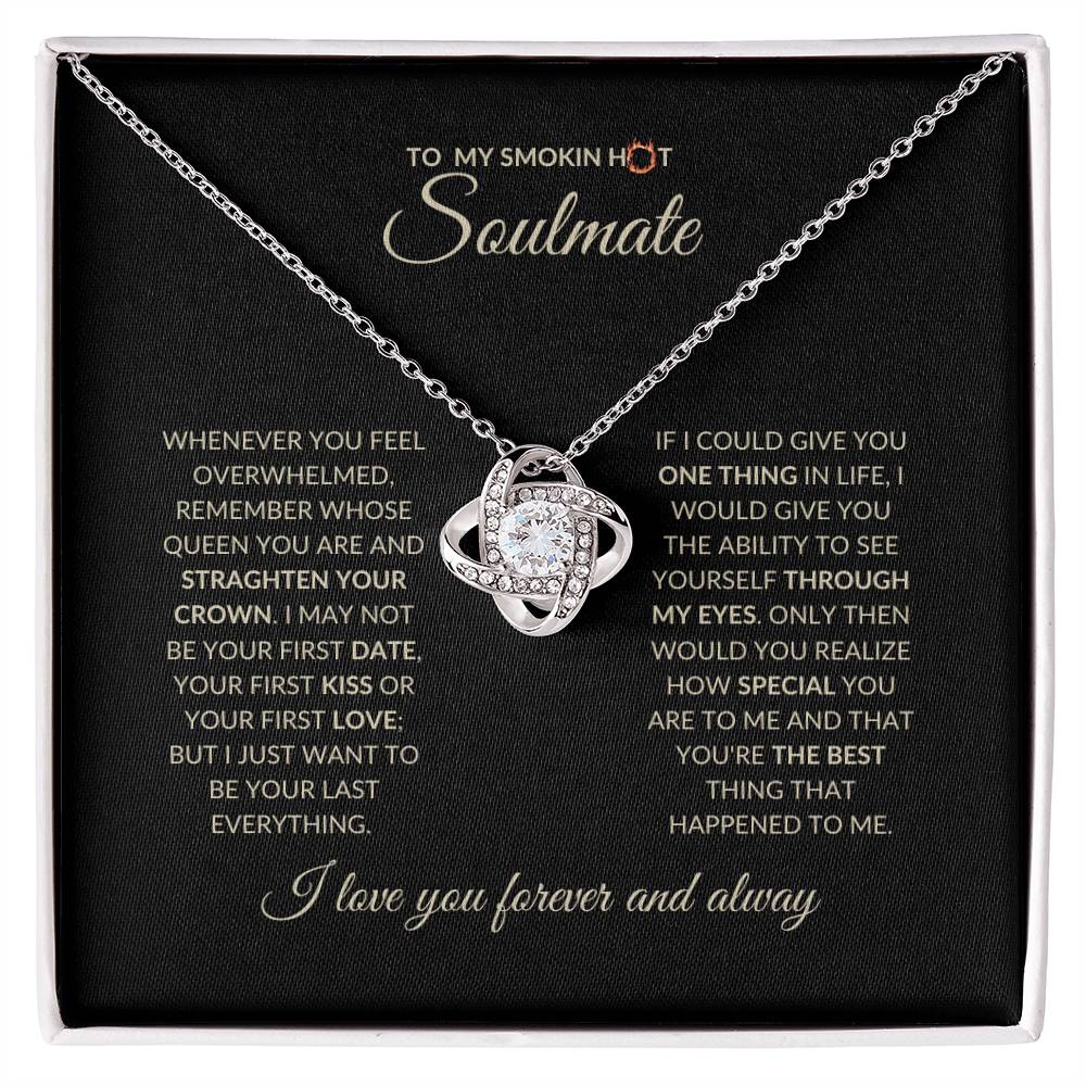 Soulmate - Smokin Hot - Love Knot Necklace