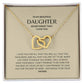Daughter - Win the fight - Interlock Necklace