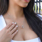 Mom - Sweet Mother - Interlock Love Necklace
