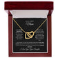 Mom - Sweet Mother - Interlock Love Necklace