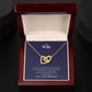 Wife - Lasting Love - Interlocking Hearts Necklace