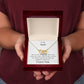 To My Aunt -Your hug is Love -Interlocking necklace