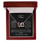 Mom - Sweet Mother - Interlock Love Necklace