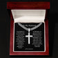 To My Husband - Love of My Heart- Cuban Chain