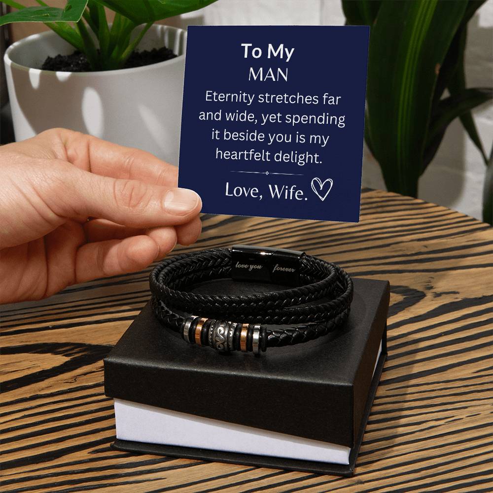 To Eternity - Love You Forever Bracelet