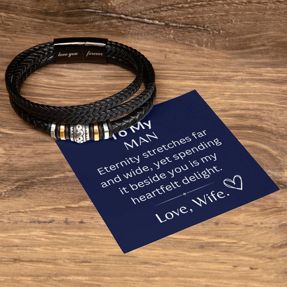 To Eternity - Love You Forever Bracelet