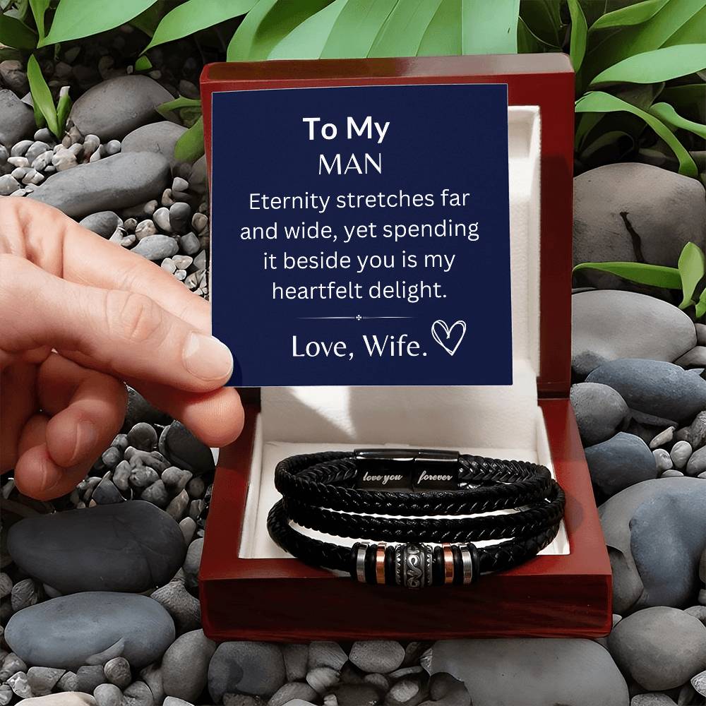 To Eternity - Love You Forever Bracelet