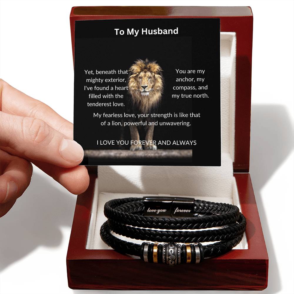 To My Husband - Token of My Love -Bracelet