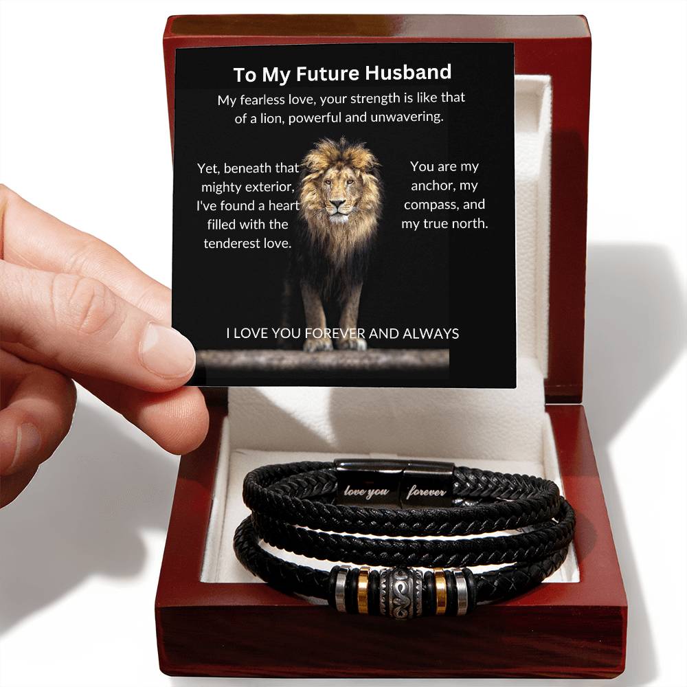 To My future Husband - My Fearless Love - Love You Forever Bracelet