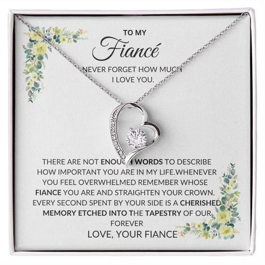 To My Future Wife - You Are Most Important in My Life - Forever Love Necklace