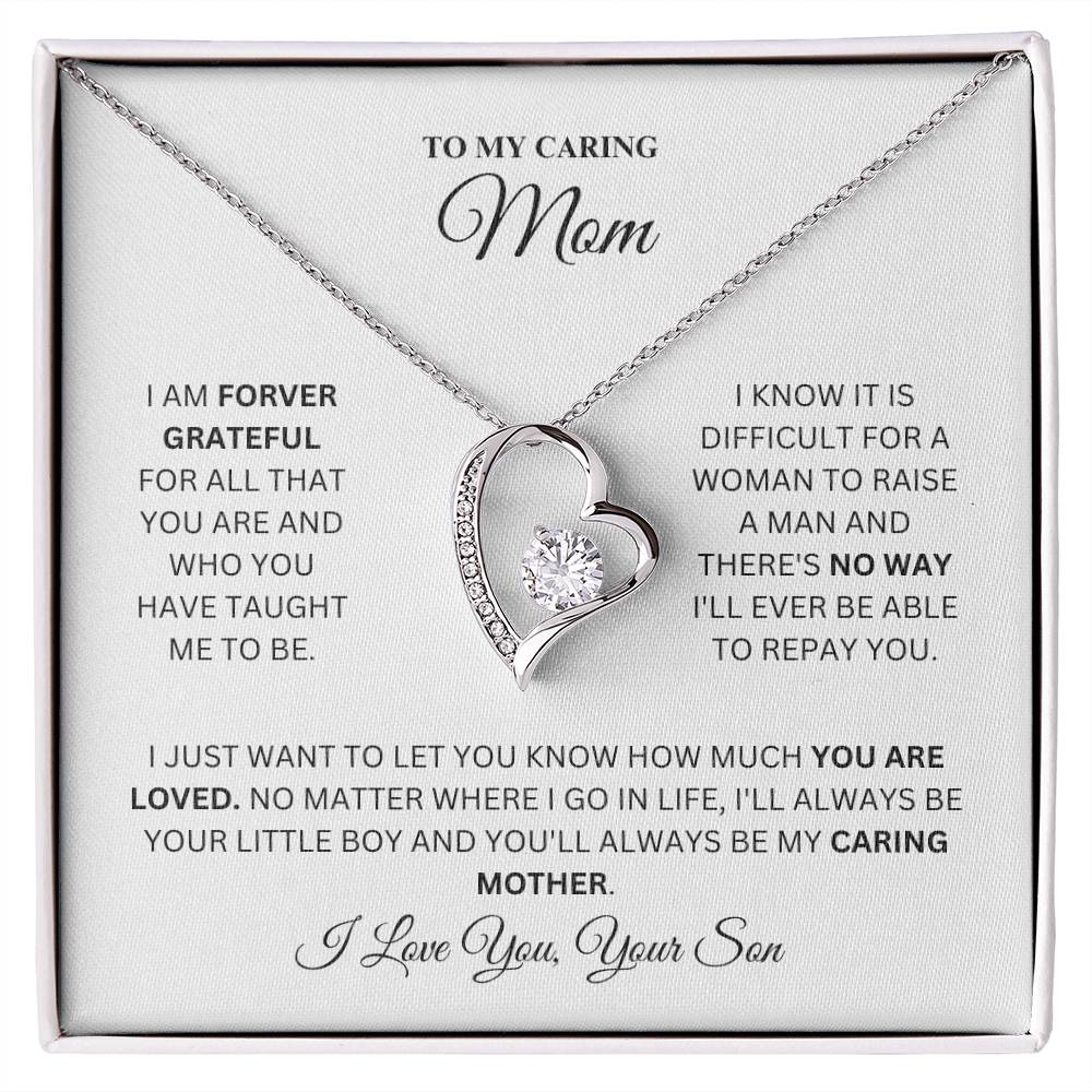 Mom -Love Me - Forever Love Necklace