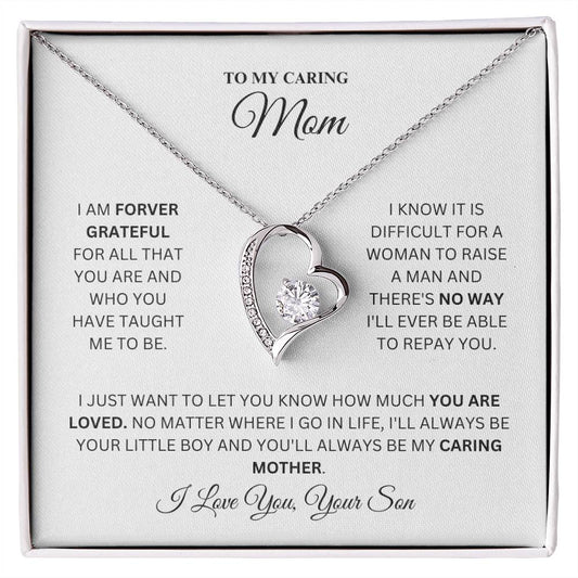 Mom -Love Me - Forever Love Necklace