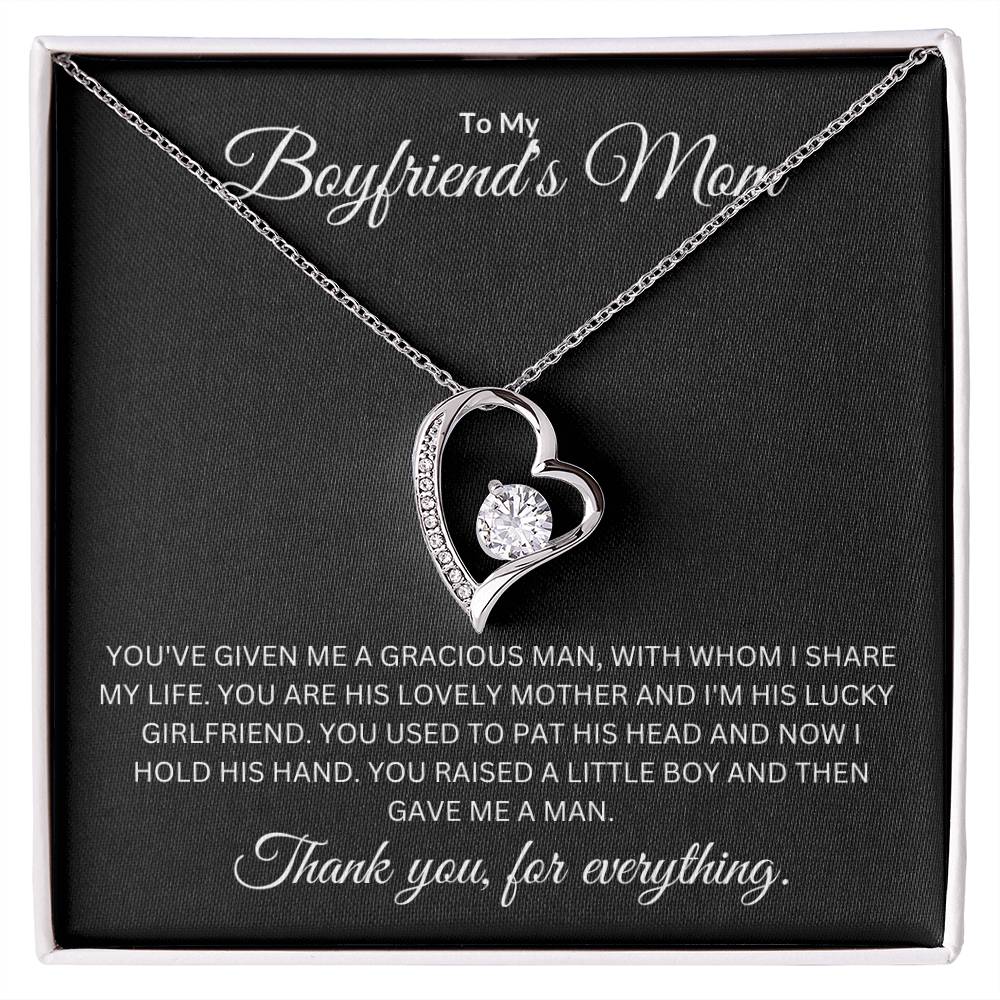 Mom of My Husband - Raised Him - Forever Love Necklace