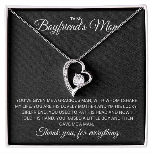 Mom of My Husband - Raised Him - Forever Love Necklace