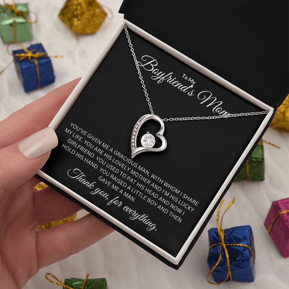 Mom of My Husband - Raised Him - Forever Love Necklace