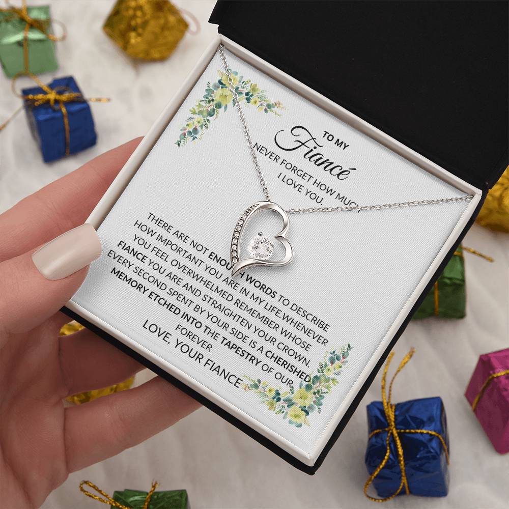 To My Future Wife - You Are Most Important in My Life - Forever Love Necklace