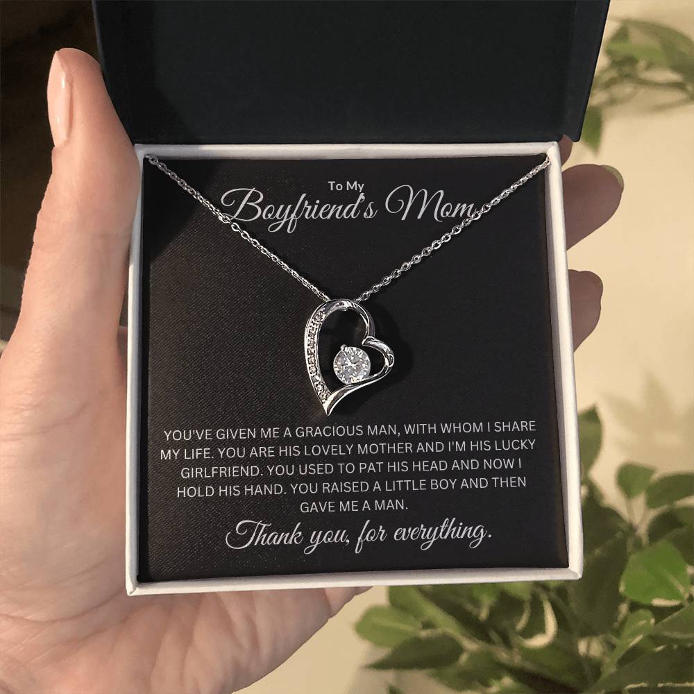 Mom of My Husband - Raised Him - Forever Love Necklace