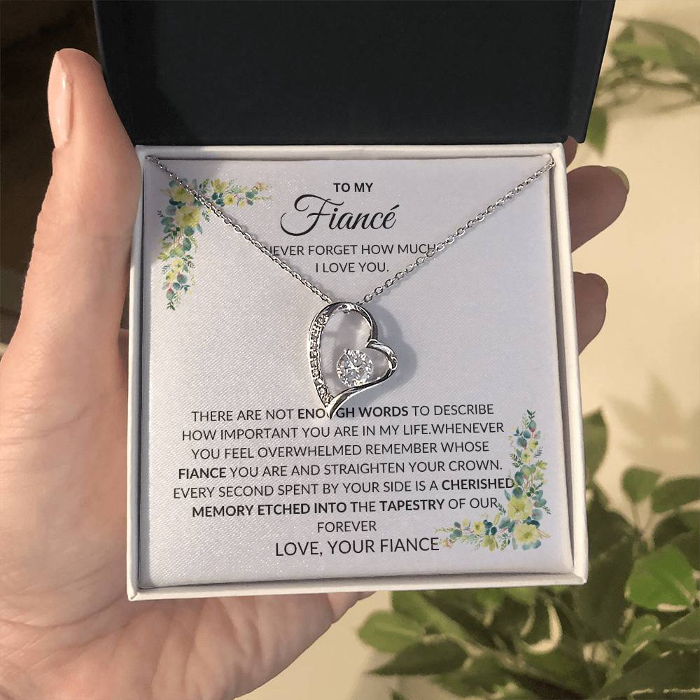 To My Future Wife - You Are Most Important in My Life - Forever Love Necklace