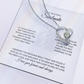 My Valantine Love Knot Necklace Valantine Day Gift