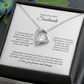 My Valantine Love Knot Necklace Valantine Day Gift