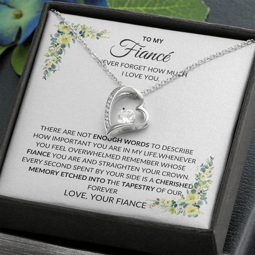 To My Future Wife - You Are Most Important in My Life - Forever Love Necklace