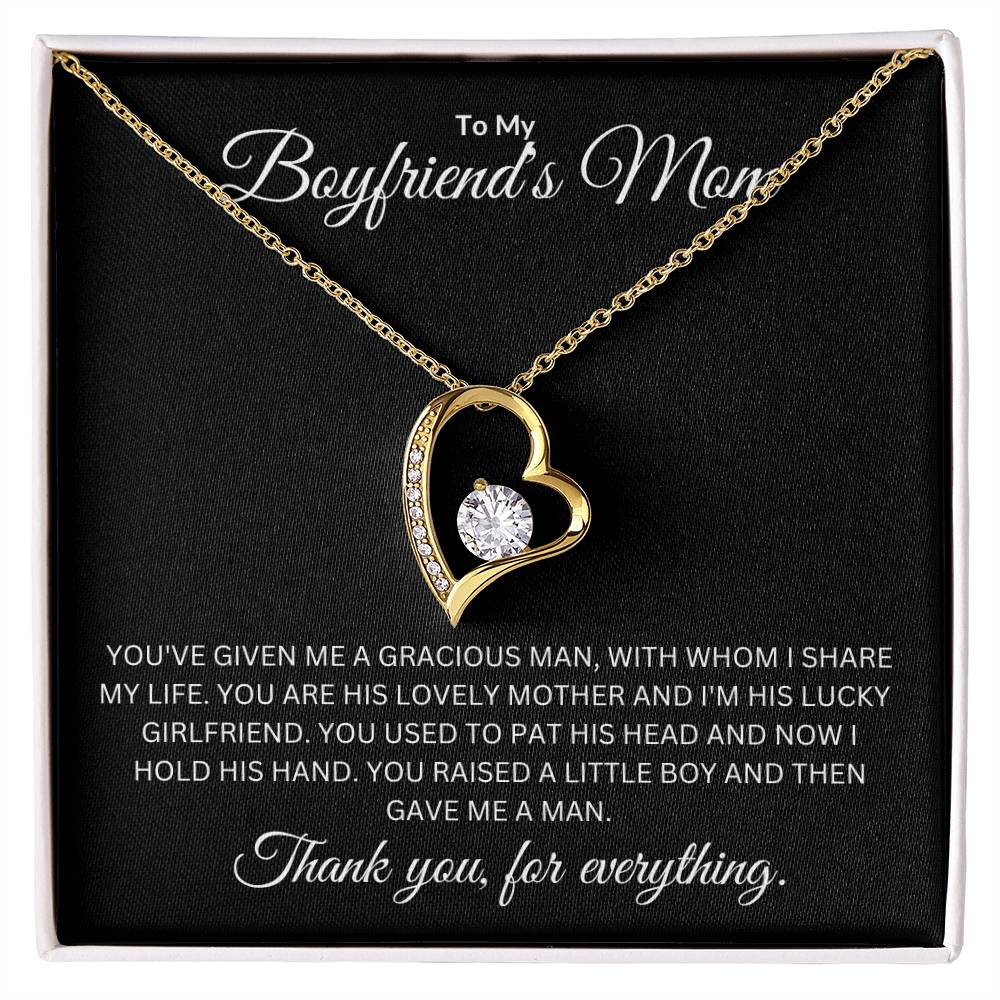 Mom of My Husband - Raised Him - Forever Love Necklace