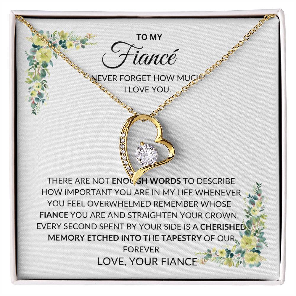 To My Future Wife - You Are Most Important in My Life - Forever Love Necklace