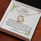 To My Future Wife - You Are Most Important in My Life - Forever Love Necklace