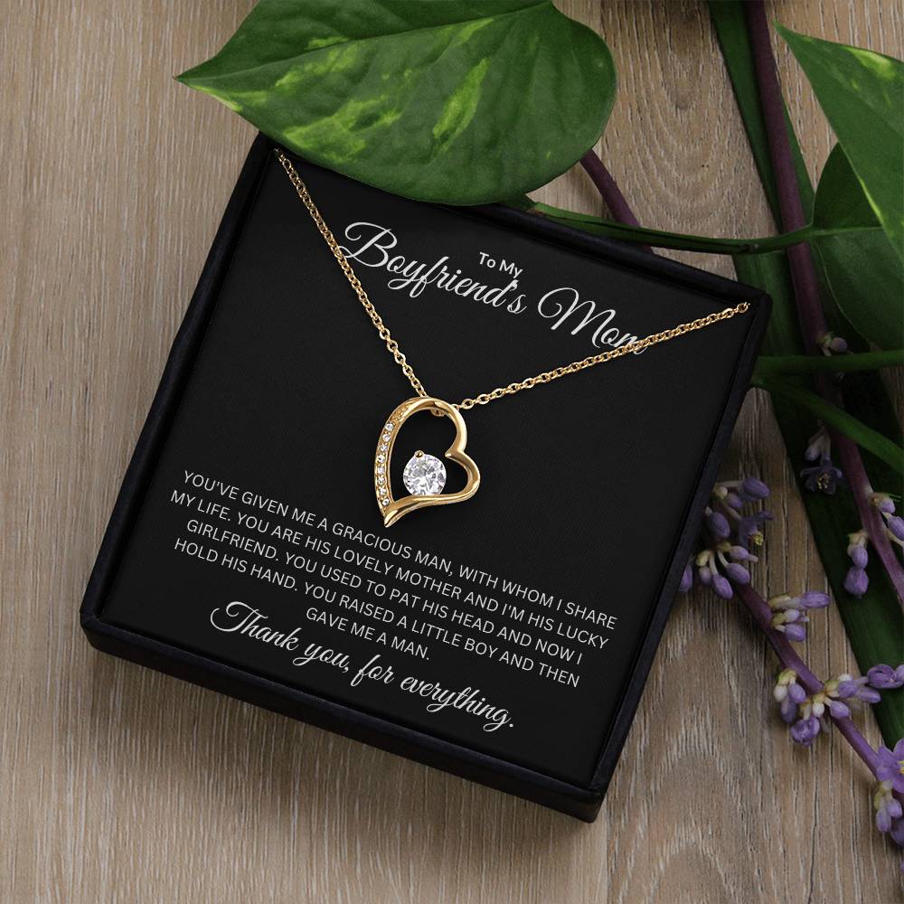 Mom of My Husband - Raised Him - Forever Love Necklace