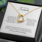 My Valantine Love Knot Necklace Valantine Day Gift
